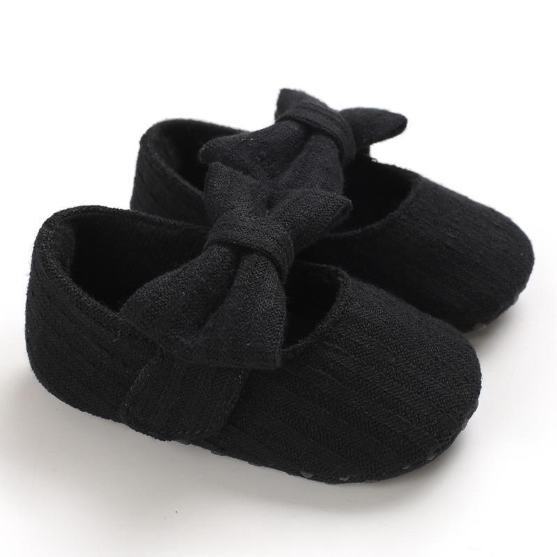 Bowknot Decor Slip-on Shoes for Baby Girl Shoes
