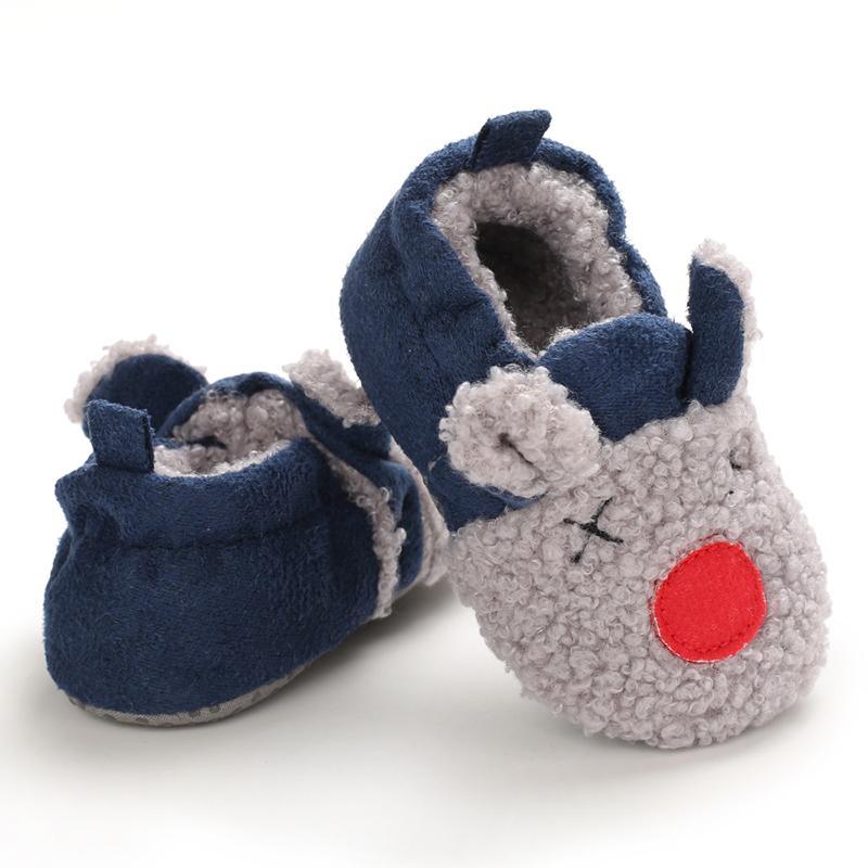Set of Feet Thick Shoes for Baby Girl