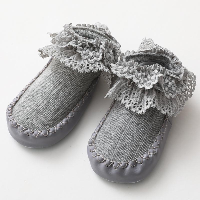 Baby Lace Girls Footwear Floor Shoes Children's Clothing