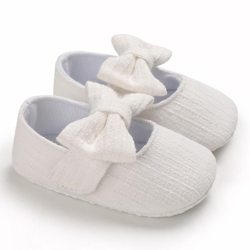 Bowknot Decor Slip-on Shoes for Baby Girl Shoes