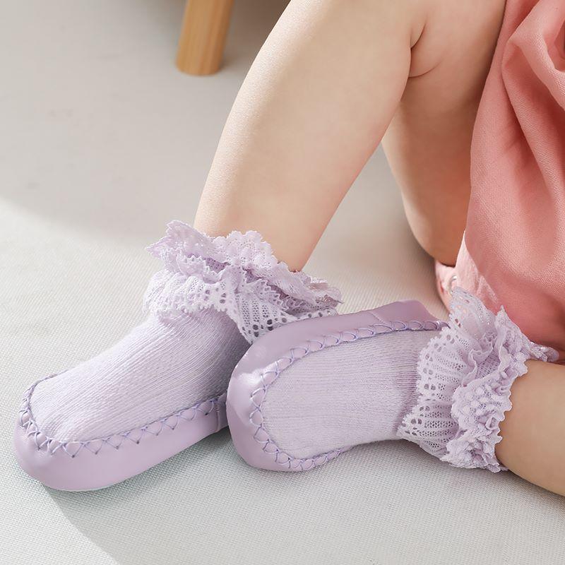Baby Lace Girls Footwear Floor Shoes Children's Clothing