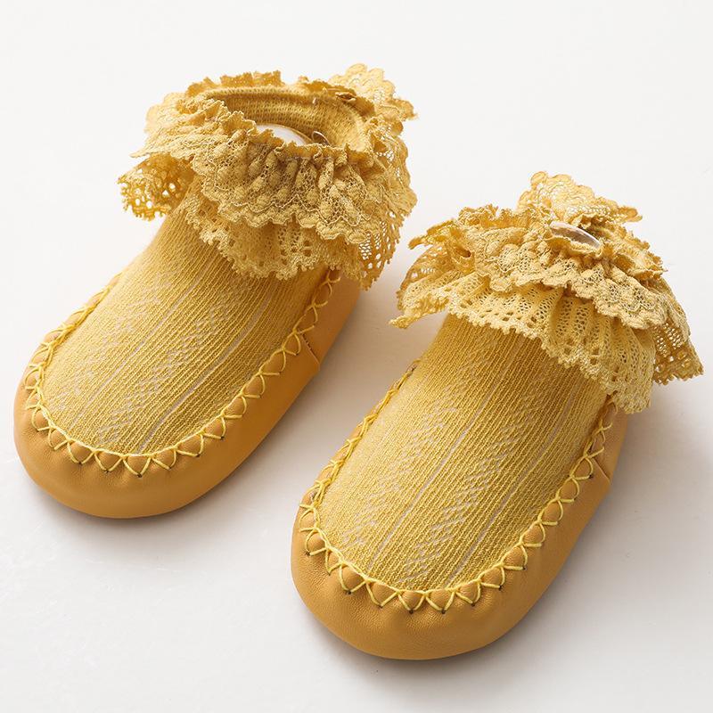 Baby Lace Girls Footwear Floor Shoes Children's Clothing