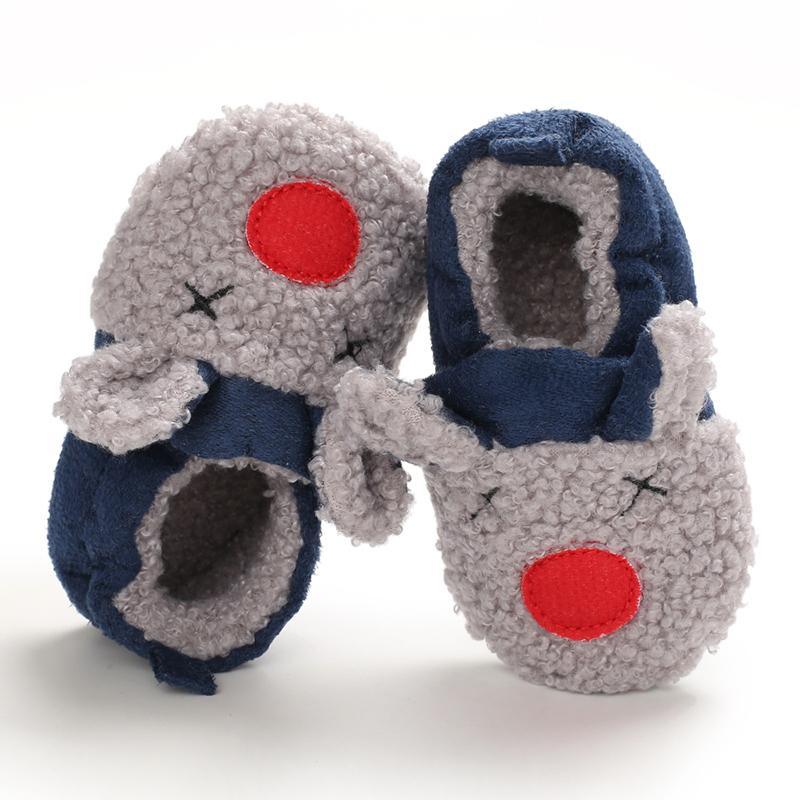 Set of Feet Thick Shoes for Baby Girl