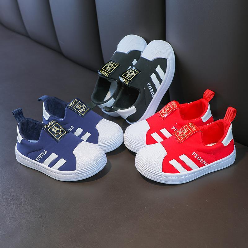 kid clothes Toddler Children's Letter Pattern Canvas Shoes 