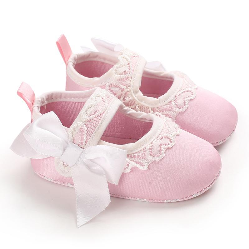 Solid Velcro Design Shoes for Baby Girl Children's clothing