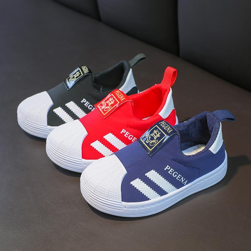 kid clothes Toddler Children's Letter Pattern Canvas Shoes 