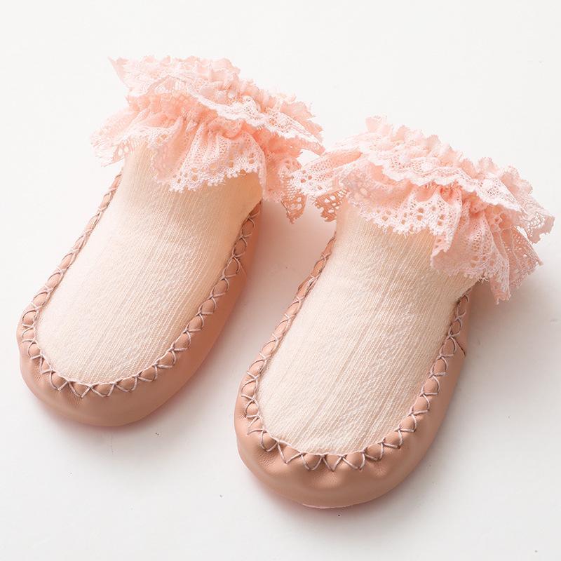 Baby Lace Girls Footwear Floor Shoes Children's Clothing