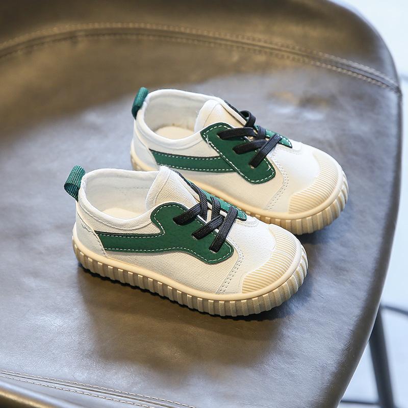 children's jeans Toddler Boy Color-block Canvas Shoes 