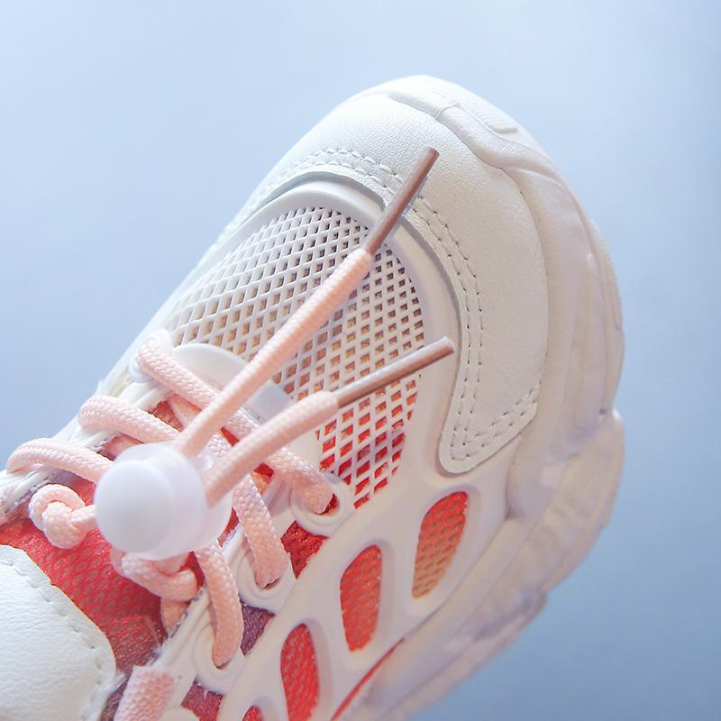 childrens clothing Kid Girl Color-Block Sport Shoes 