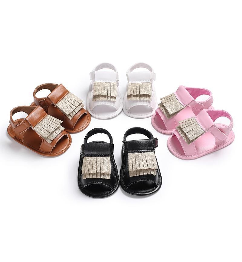 Velcro Design Soft Sandals for Baby Girl children's clothing