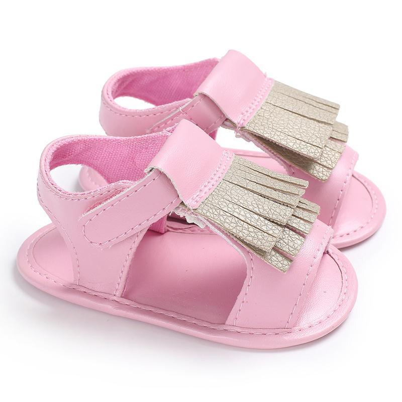 Velcro Design Soft Sandals for Baby Girl children's clothing