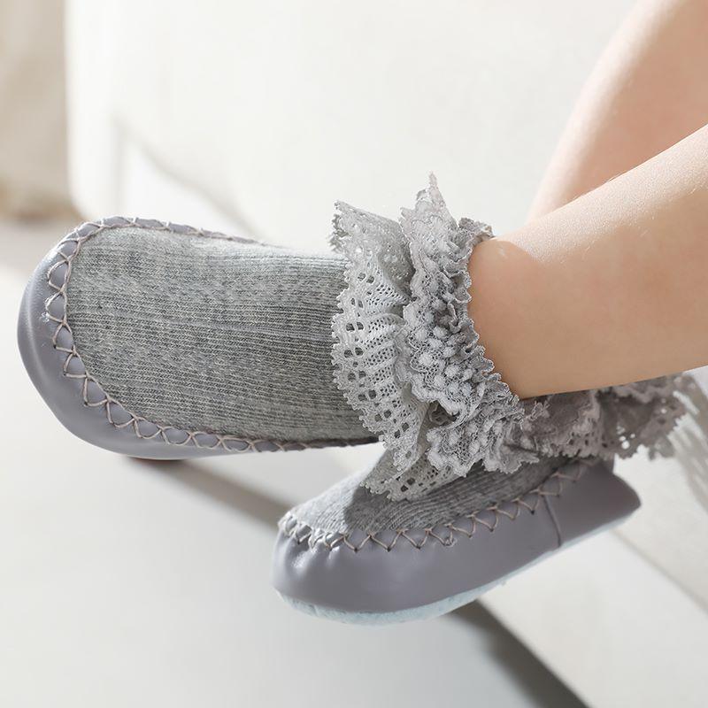 Baby Lace Girls Footwear Floor Shoes Children's Clothing