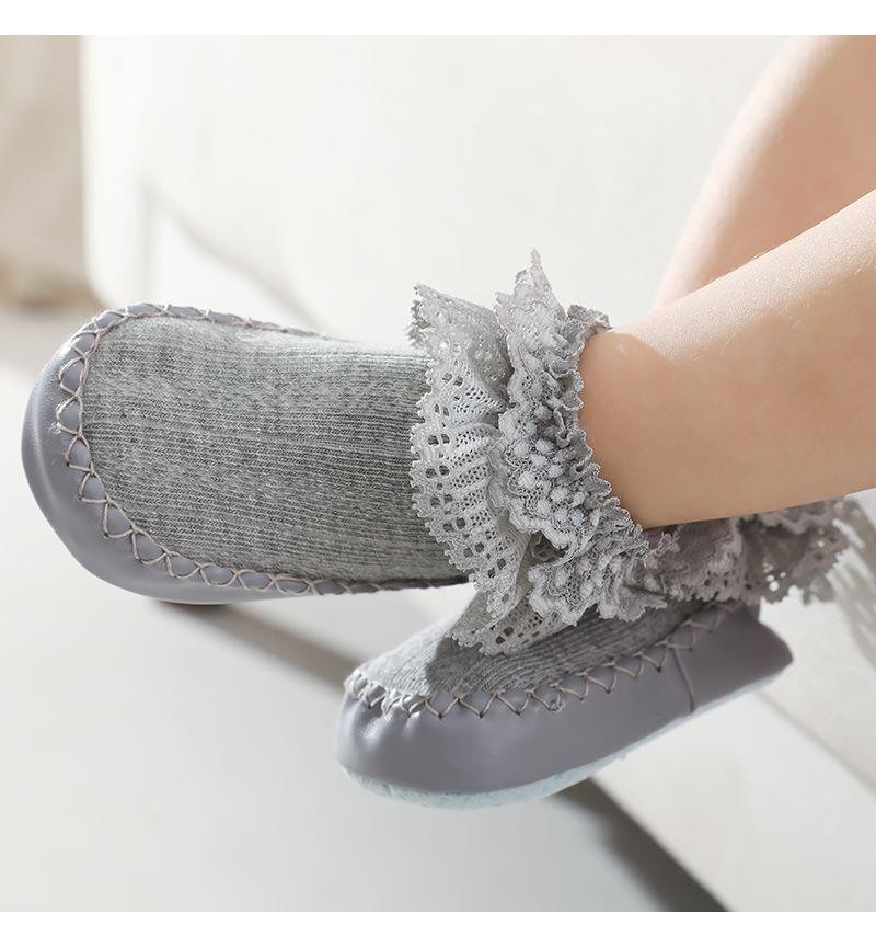Baby Lace Girls Footwear Floor Shoes Children's Clothing