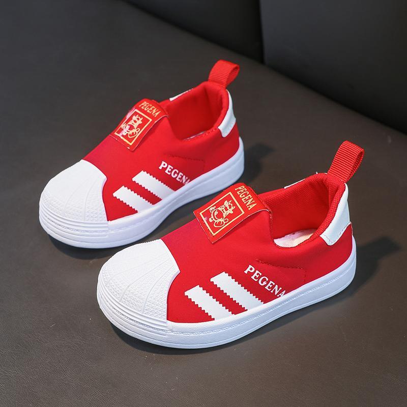 kid clothes Toddler Children's Letter Pattern Canvas Shoes 
