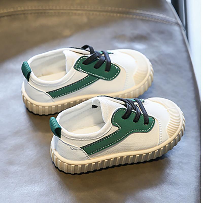 children's jeans Toddler Boy Color-block Canvas Shoes 