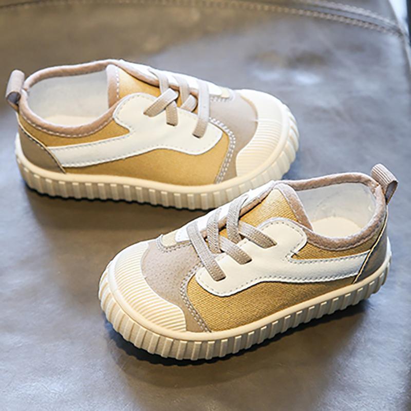 children's jeans Toddler Boy Color-block Canvas Shoes 