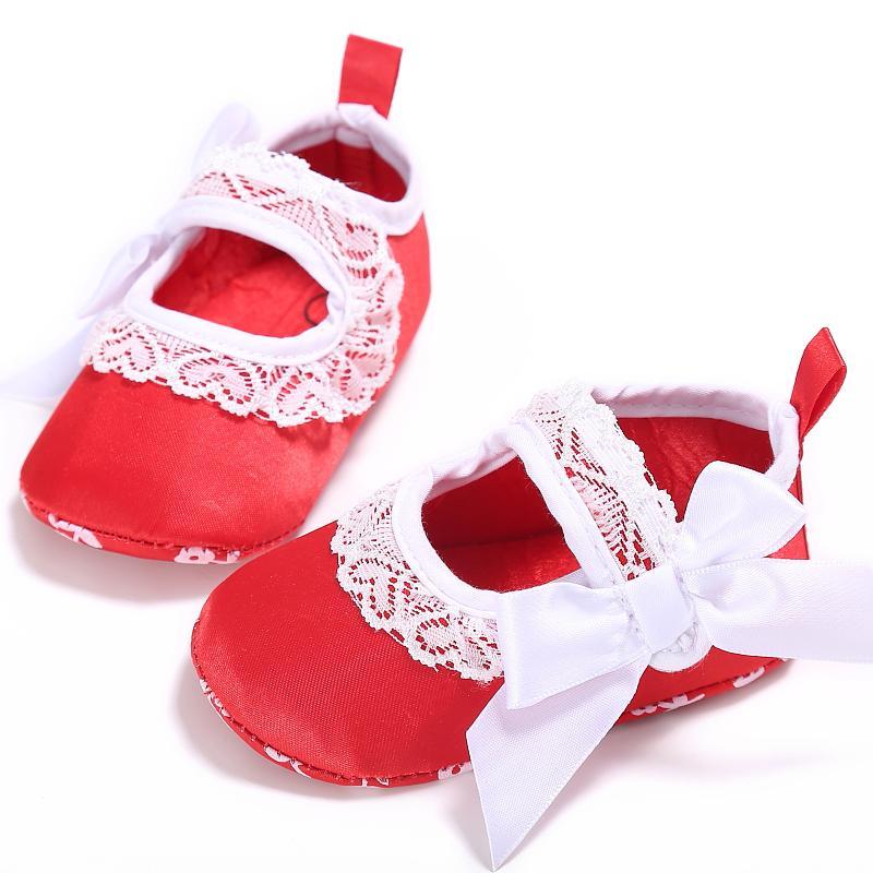 Solid Velcro Design Shoes for Baby Girl Children's clothing