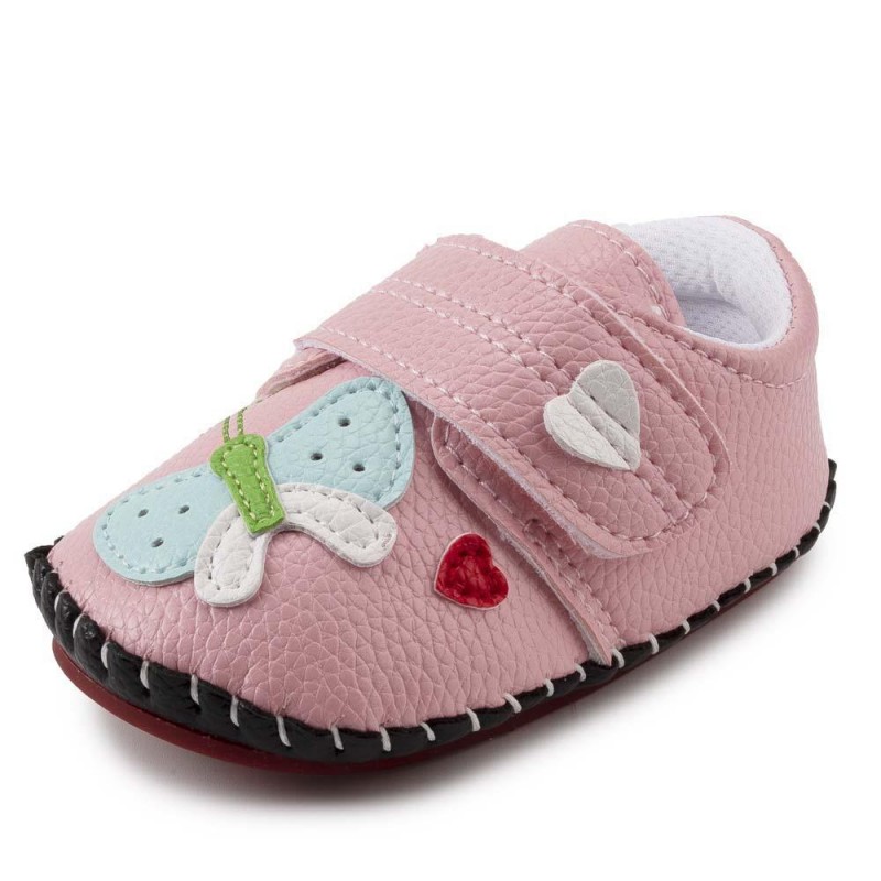Baby Girls Butterfly Cartoon Soft Flat Shoes