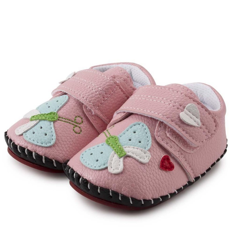 Baby Girls Butterfly Cartoon Soft Flat Shoes