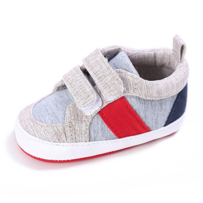 Baby Boys Canvas Magic Tape Casual Sneakers Baby Shoes