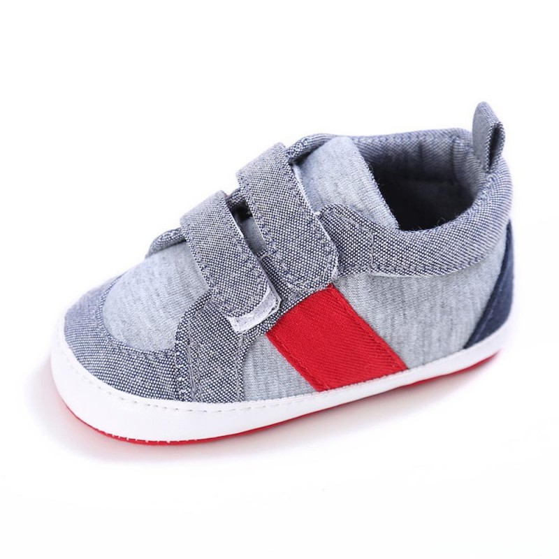 Baby Boys Canvas Magic Tape Casual Sneakers Baby Shoes