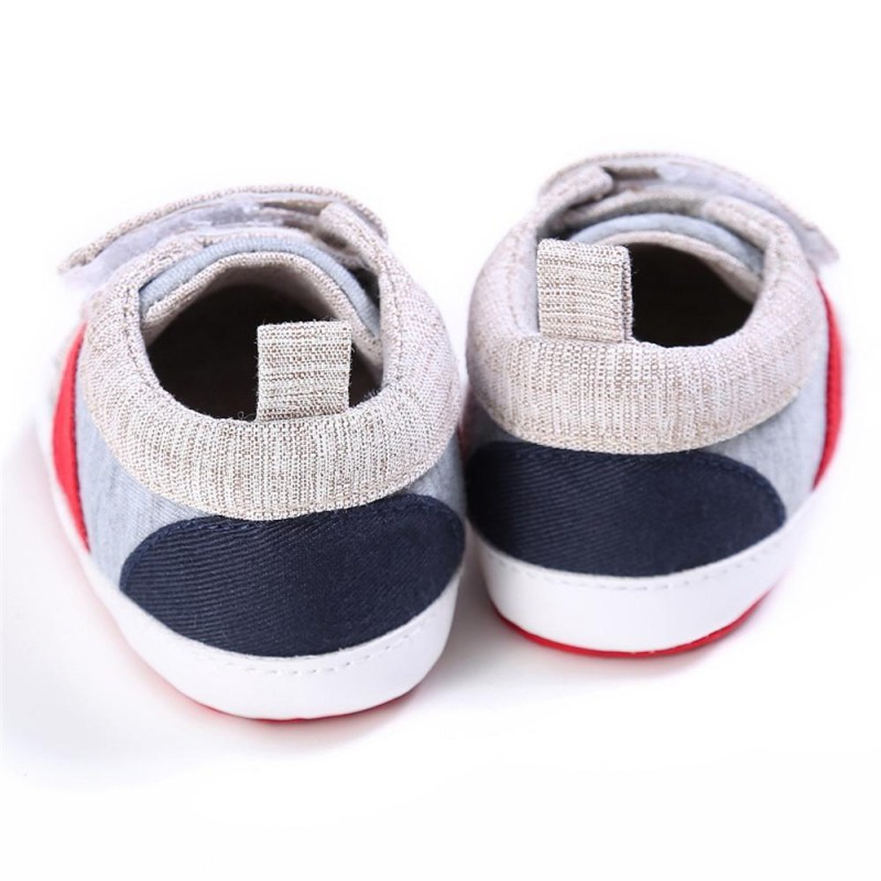 Baby Boys Canvas Magic Tape Casual Sneakers Baby Shoes