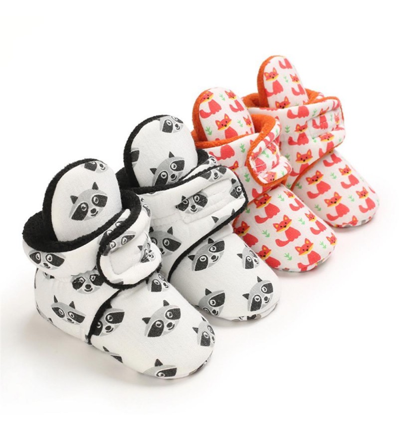 Baby Boys Cartoon Casual Warm Boots Baby Shoes Suppliers
