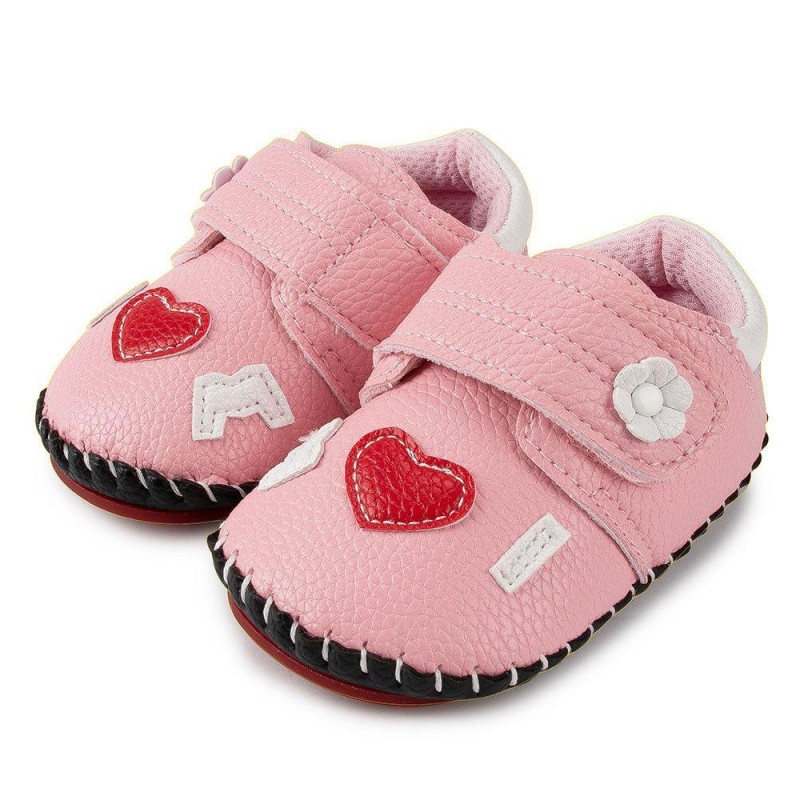 Baby Girls Comfy Magic Tape Toddler Flat Shoes