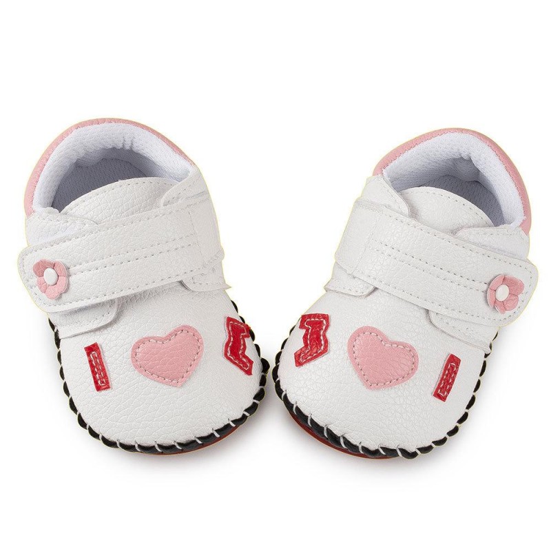 Baby Girls Comfy Magic Tape Toddler Flat Shoes