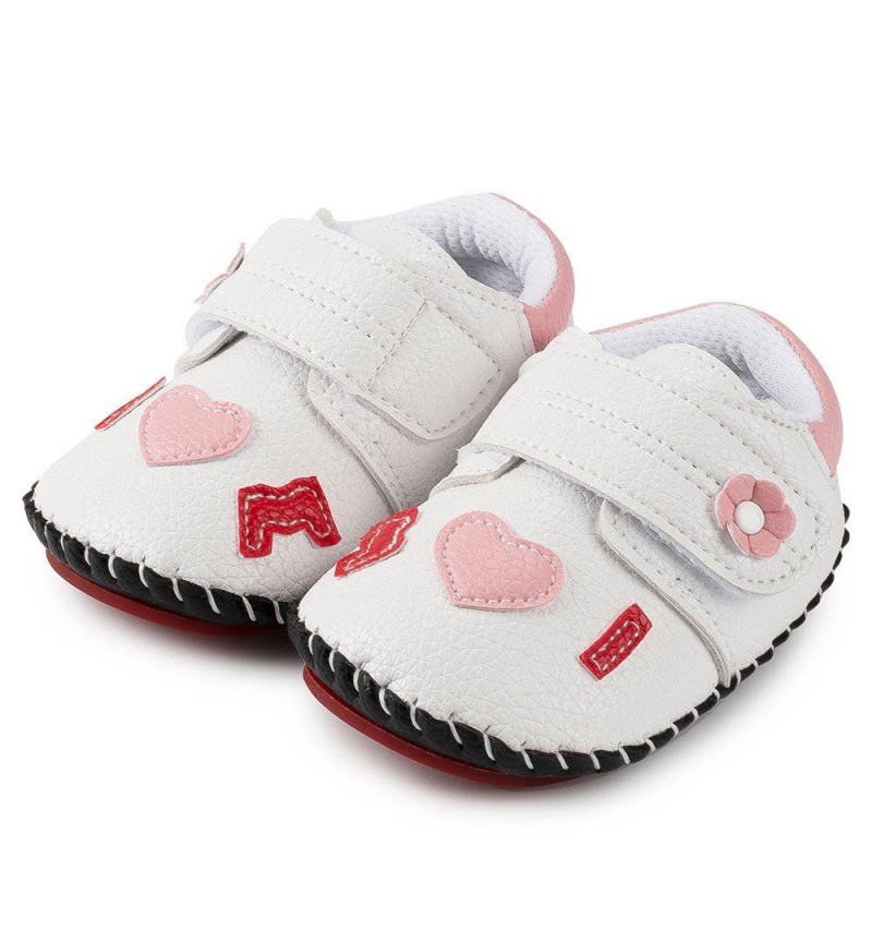 Baby Girls Comfy Magic Tape Toddler Flat Shoes