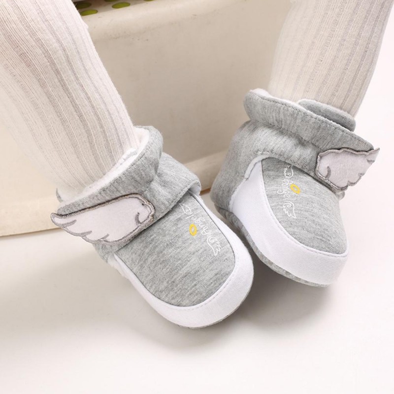 Baby Girls Soft Non-slip Snow Boots Girls Shoes 