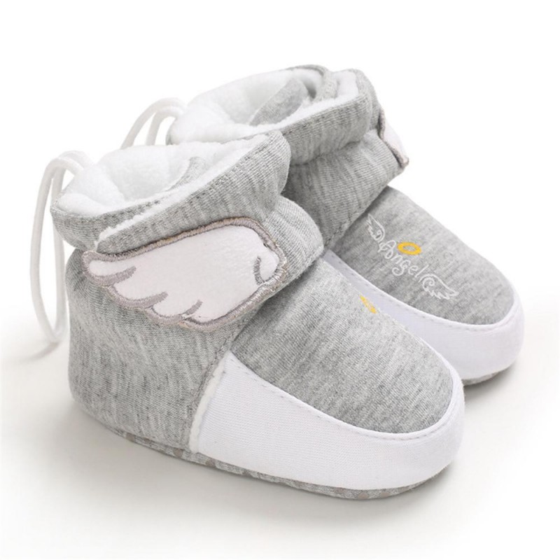 Baby Girls Soft Non-slip Snow Boots Girls Shoes 