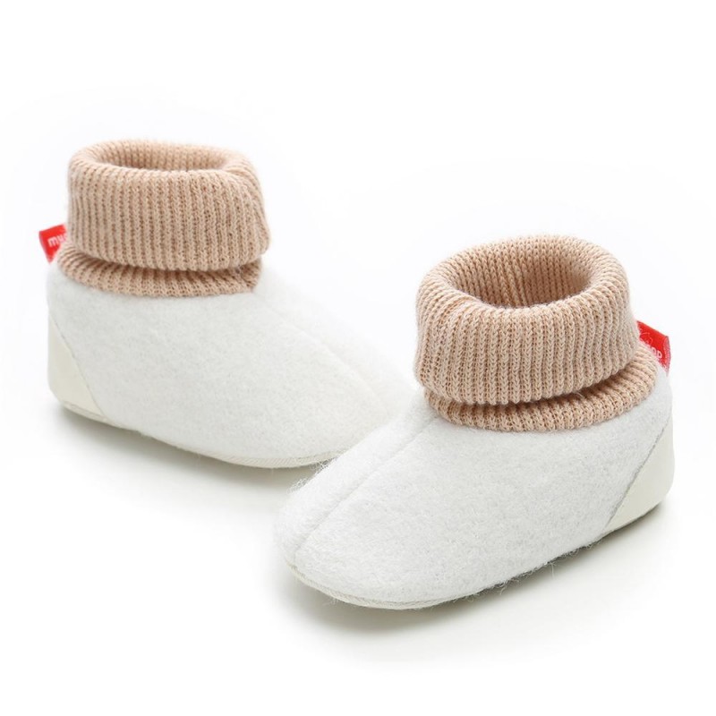 Baby High Tube Soft Soled Foldable Snow Boots Kid Shoes