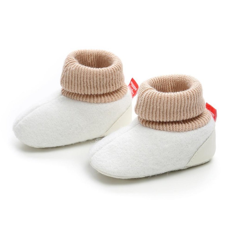 Baby High Tube Soft Soled Foldable Snow Boots Kid Shoes