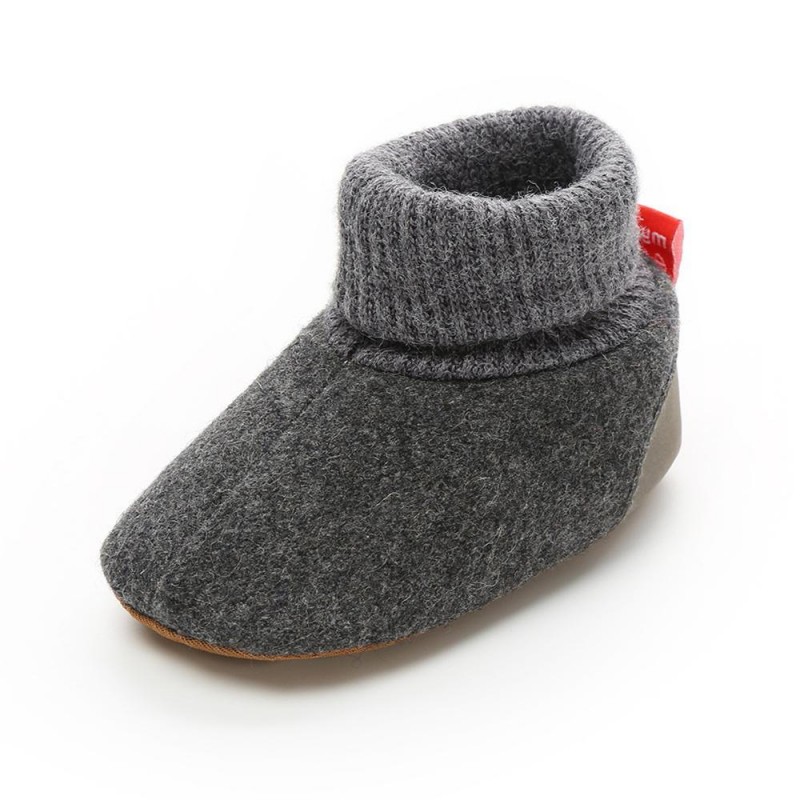 Baby High Tube Soft Soled Foldable Snow Boots Kid Shoes