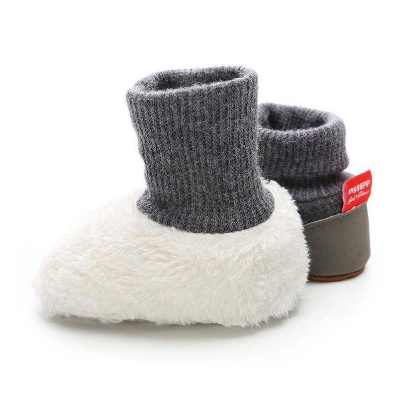Baby High Tube Soft Soled Foldable Snow Boots Kid Shoes