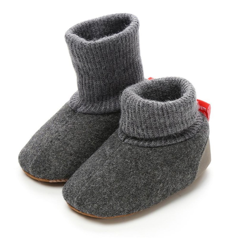 Baby High Tube Soft Soled Foldable Snow Boots Kid Shoes