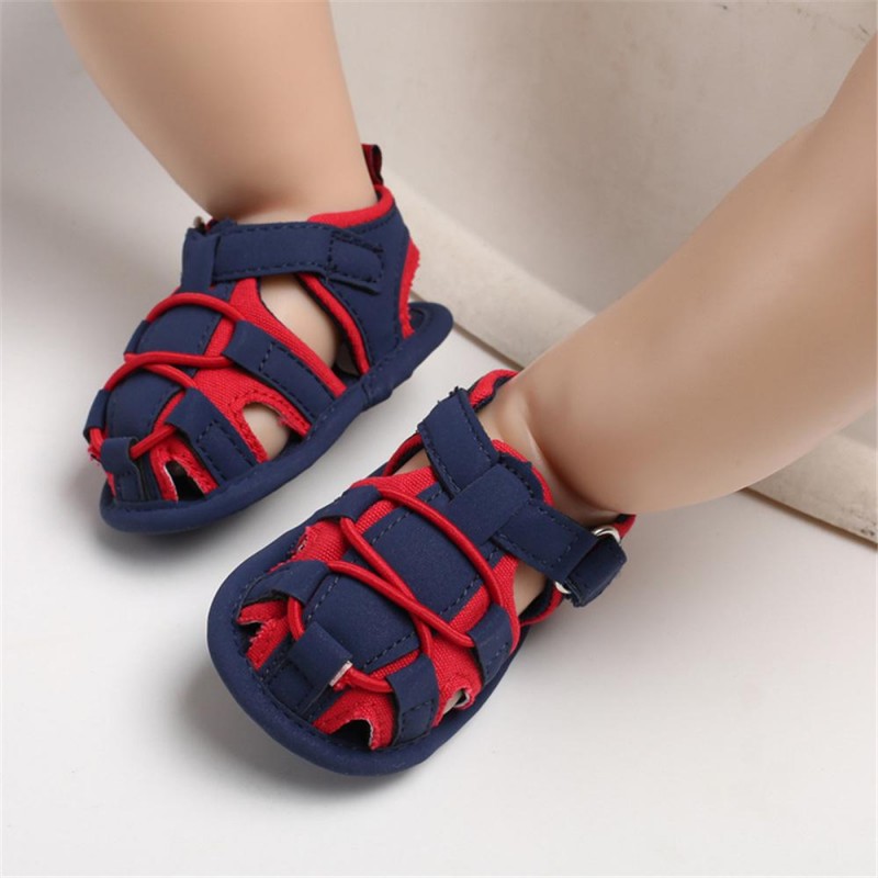 Baby Hollow Out Magic Tape Non Slip Sandals Baby Shoes Suppliers