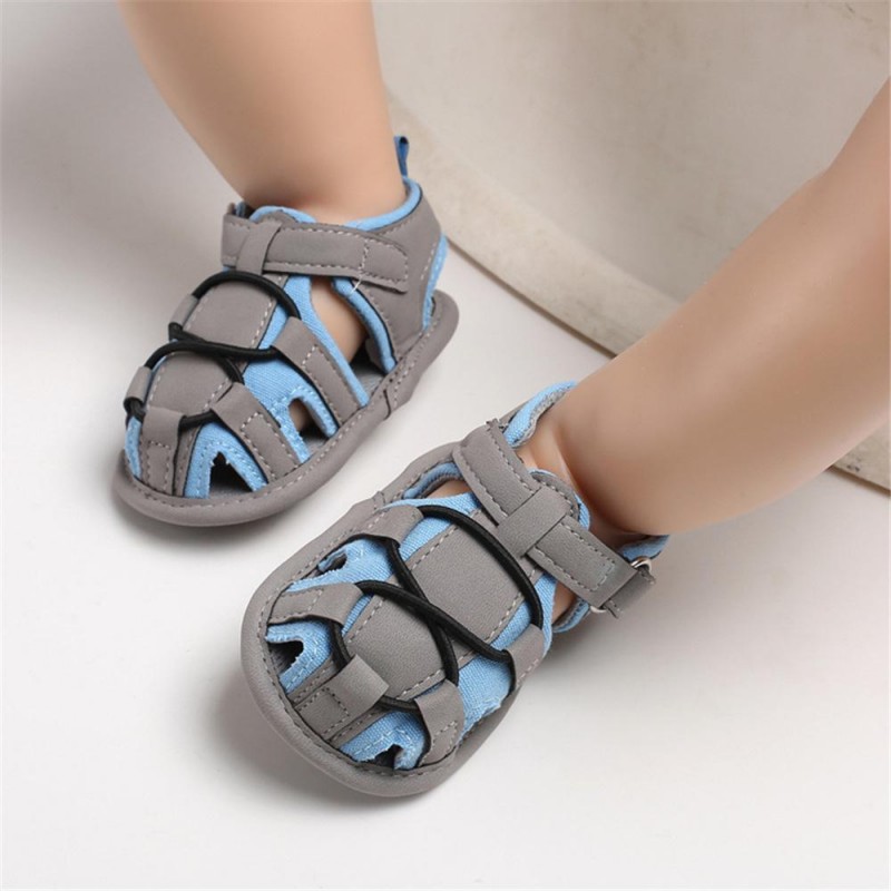 Baby Hollow Out Magic Tape Non Slip Sandals Baby Shoes Suppliers