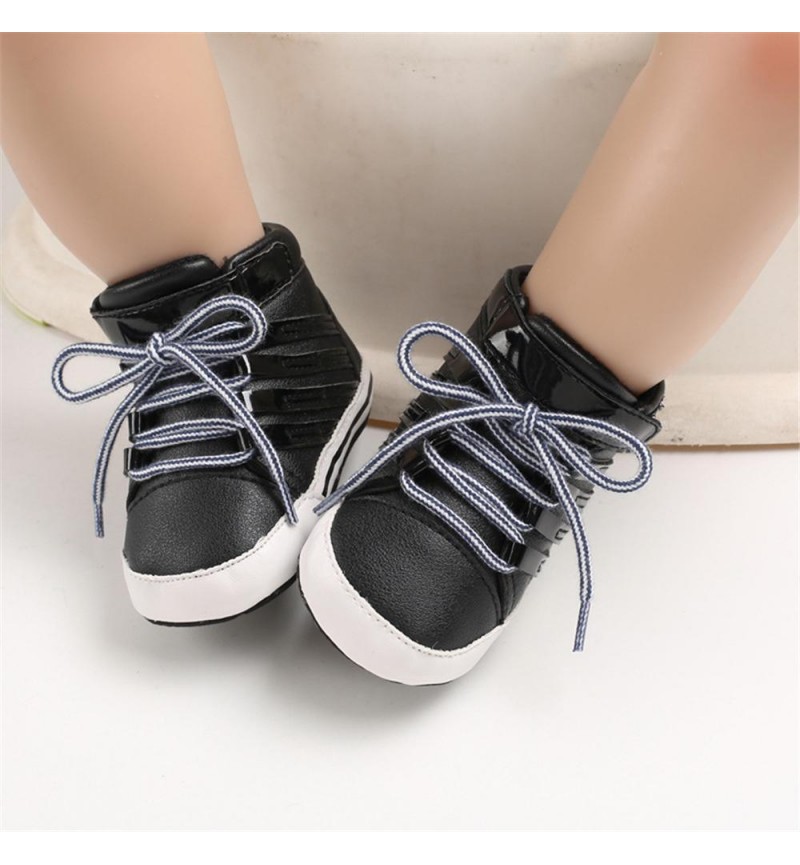 Baby Boys Lace Up Comfy Sneakers Baby Boys Winter Shoes