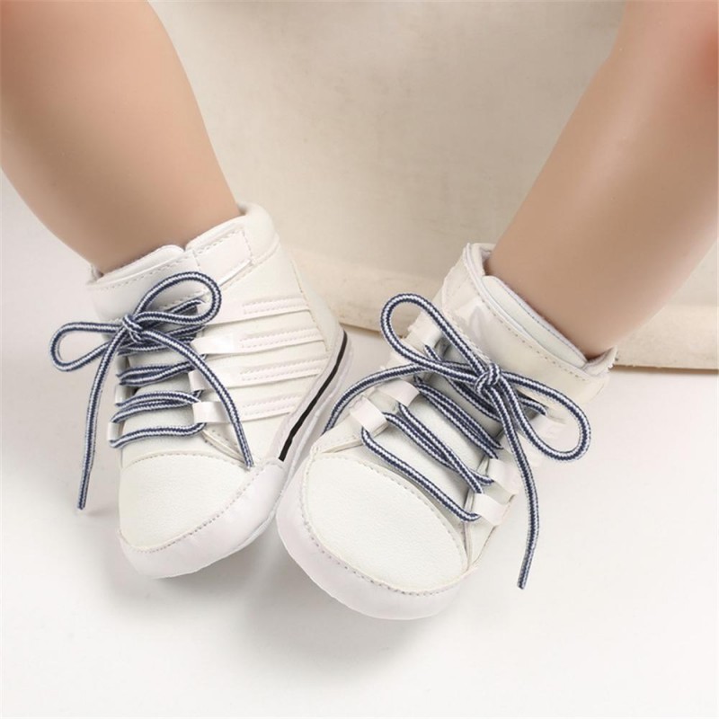 Baby Boys Lace Up Comfy Sneakers Baby Boys Winter Shoes