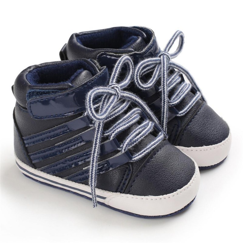 Baby Boys Lace Up Comfy Sneakers Baby Boys Winter Shoes