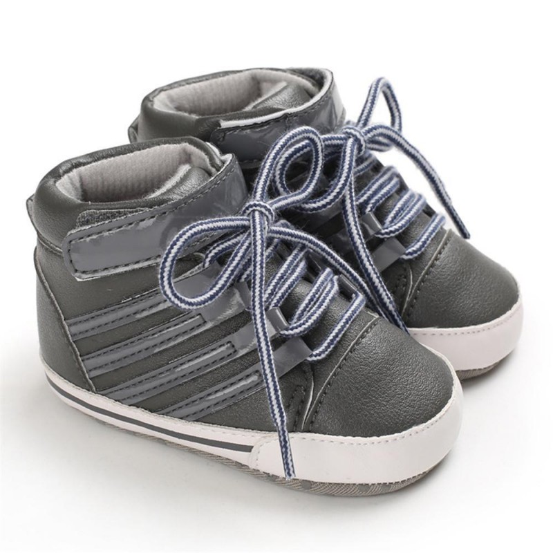Baby Boys Lace Up Comfy Sneakers Baby Boys Winter Shoes