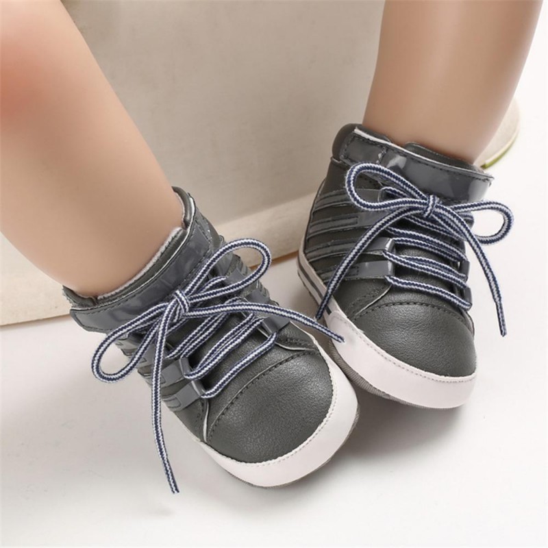 Baby Boys Lace Up Comfy Sneakers Baby Boys Winter Shoes
