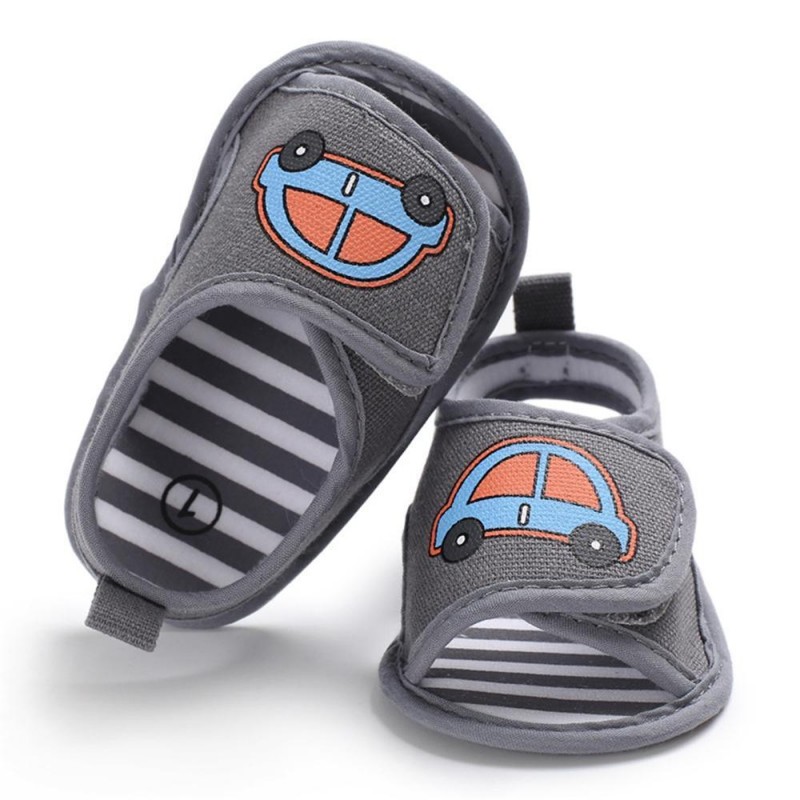 Baby Canvas Magic Tape Cartoon Cartoon Sandals Toddler Shoes
