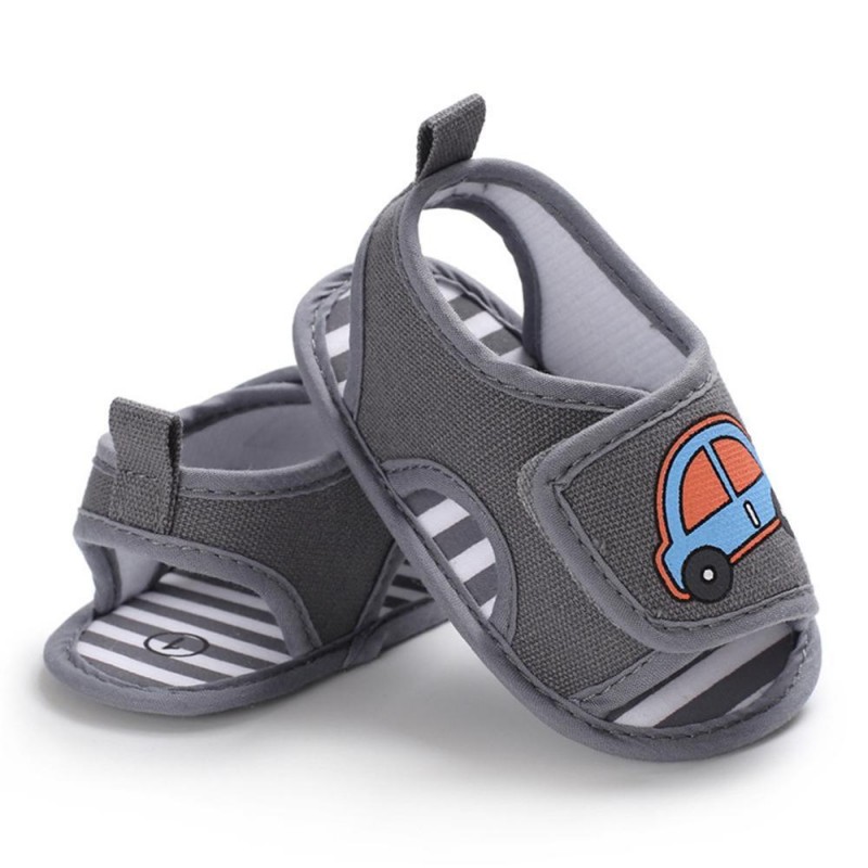 Baby Canvas Magic Tape Cartoon Cartoon Sandals Toddler Shoes