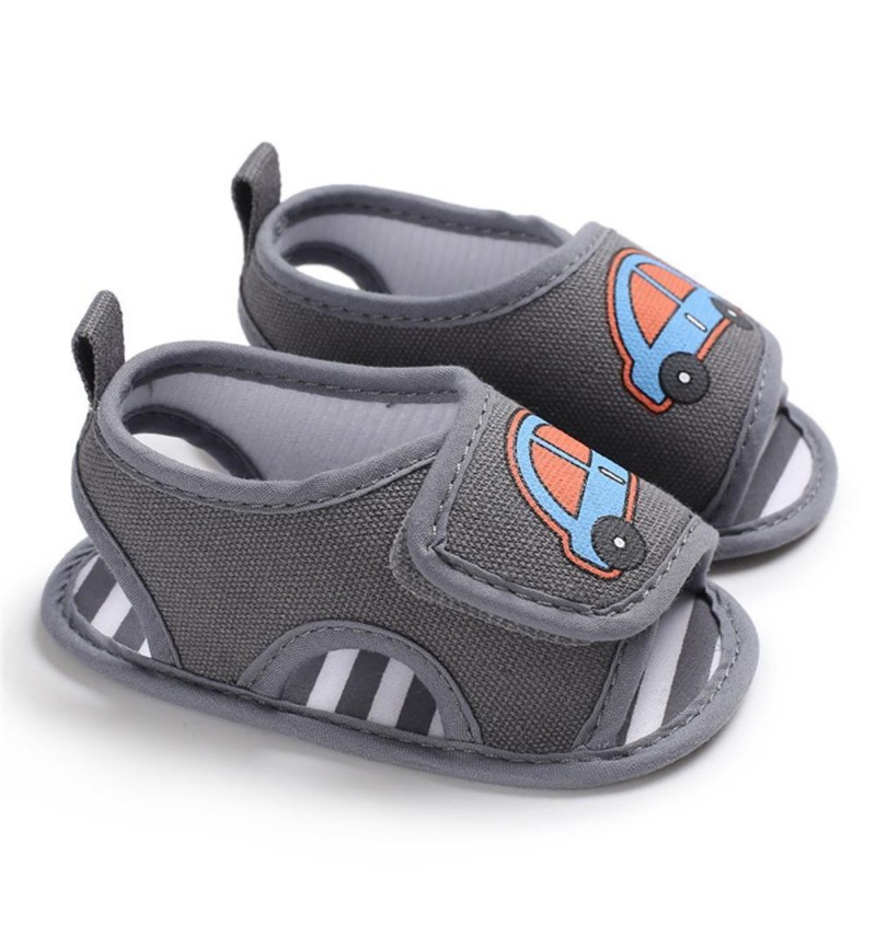 Baby Canvas Magic Tape Cartoon Cartoon Sandals Toddler Shoes