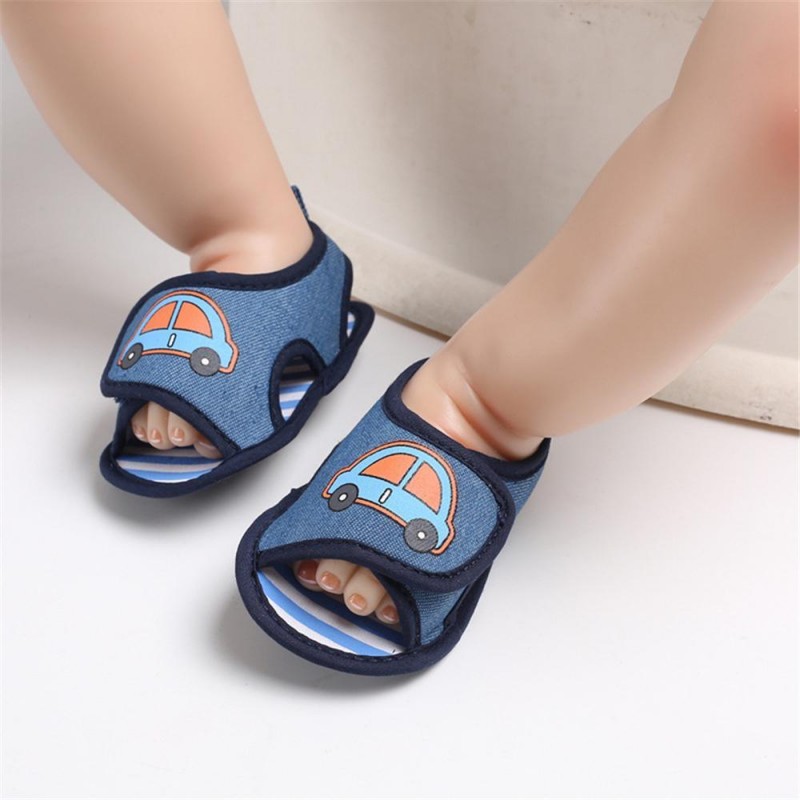 Baby Canvas Magic Tape Cartoon Cartoon Sandals Toddler Shoes