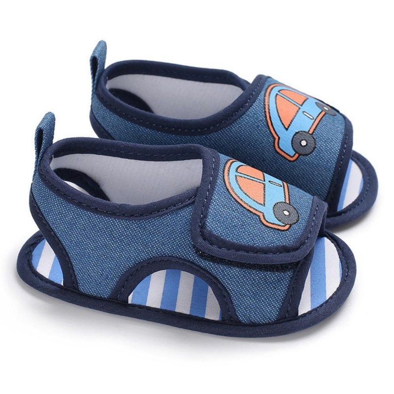 Baby Canvas Magic Tape Cartoon Cartoon Sandals Toddler Shoes
