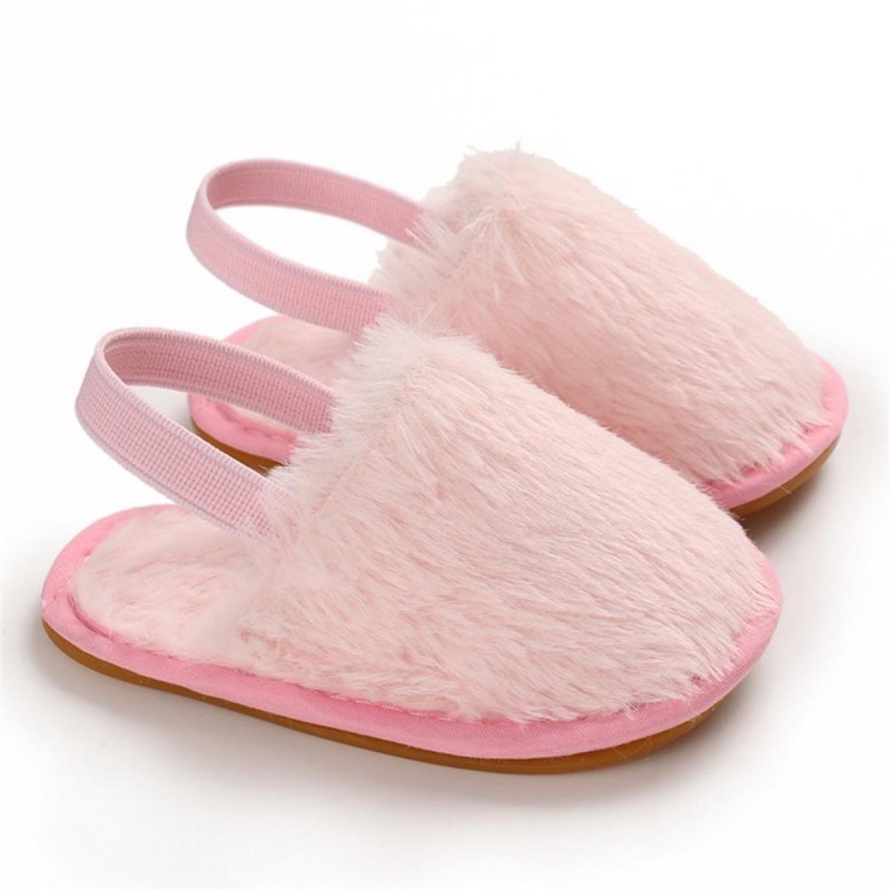Baby Non-slip Fur Shoes Casual Sandals Baby Boys Winter Shoes